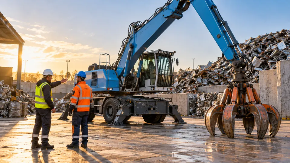 Scena illustrativa per Aggiornamento CMM – Caricatori per la movimentazione di materiali