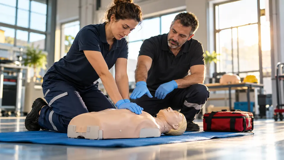 Scena illustrativa per Aggiornamento primo soccorso Gruppo A