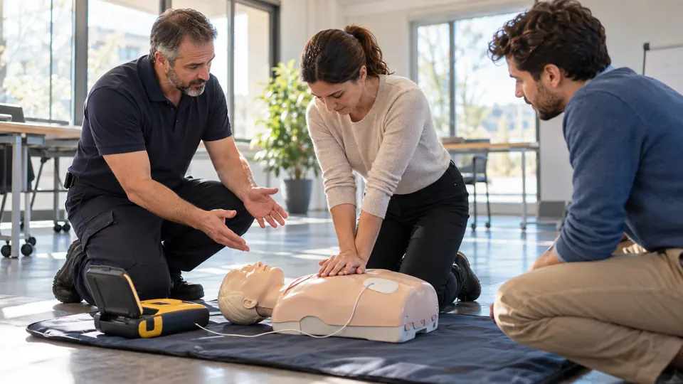 Scena illustrativa per Aggiornamento primo soccorso Gruppo B-C