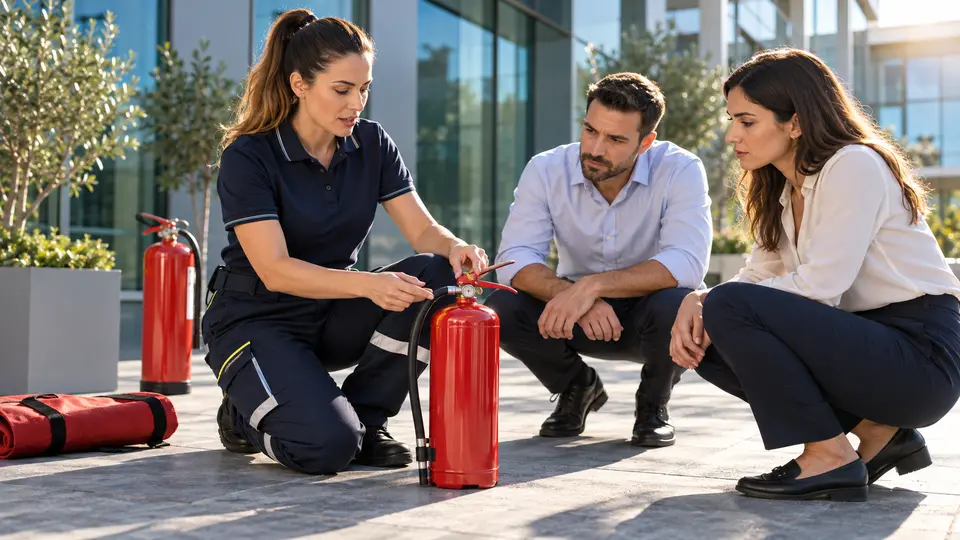 Scena illustrativa per Corso antincendio Livello 1
