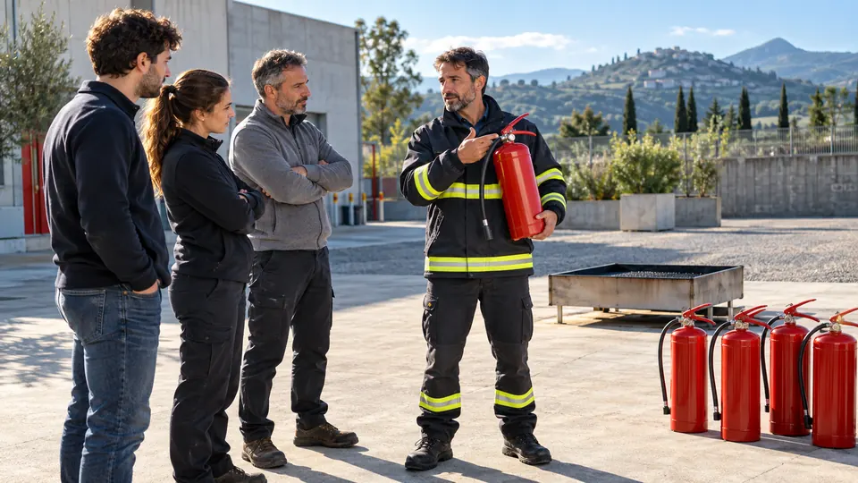 Scena illustrativa per Corso antincendio Livello 2