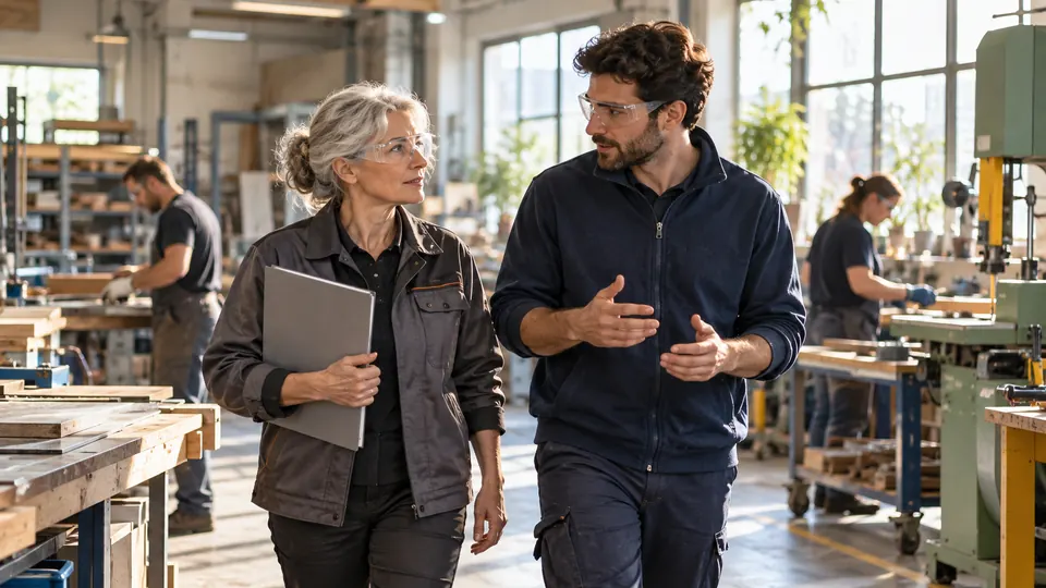 Scena illustrativa per Corso Datore di Lavoro che svolge direttamente i compiti del Servizio di Prevenzione e Protezione (DLSPP) – Modulo comune