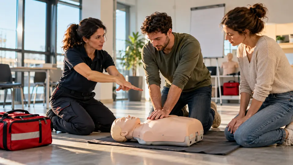 Scena illustrativa per Corso primo soccorso Gruppo A