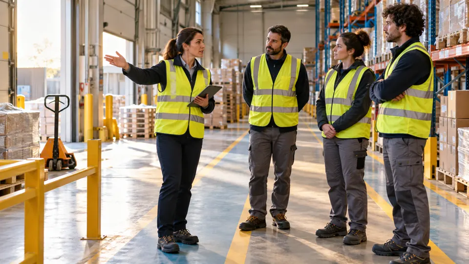 Scena illustrativa del percorso Formazione lavoratori generale e specifica rischio medio