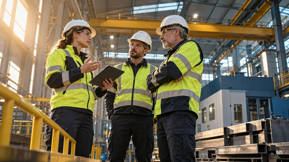Scena illustrativa del percorso Formazione specifica lavoratori · rischio alto