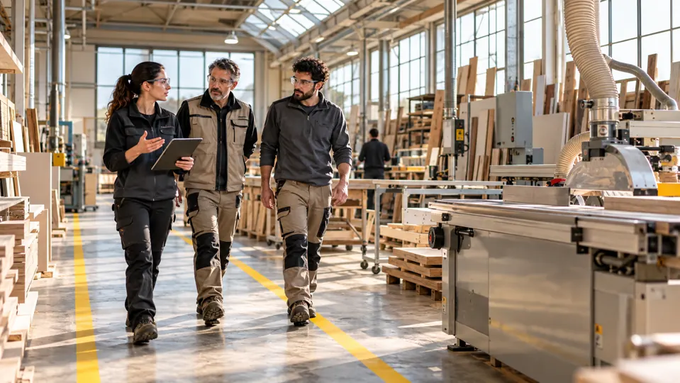 Scena illustrativa del percorso Formazione specifica lavoratori · rischio medio