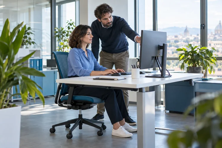 Scena illustrativa del percorso Formazione lavoratori generale e specifica rischio basso