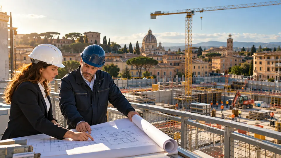 Scena illustrativa: Modulo aggiuntivo “Cantieri” per Dirigenti delle imprese affidatarie