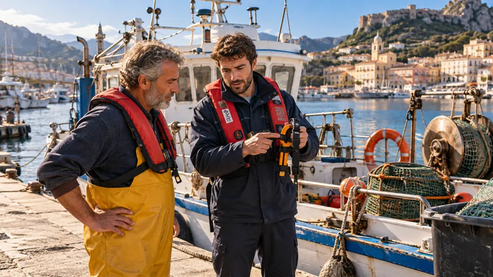 Scena illustrativa per Modulo integrativo DLSPP 2 - Pesca