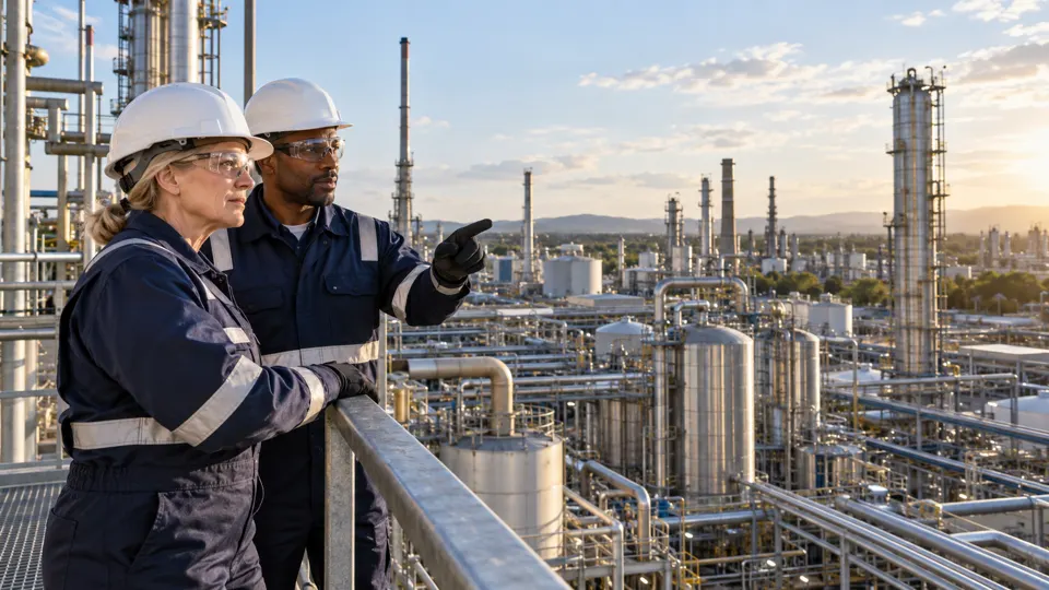 Scena illustrativa per Modulo integrativo DLSPP 4 - Chimico e Petrolchimico
