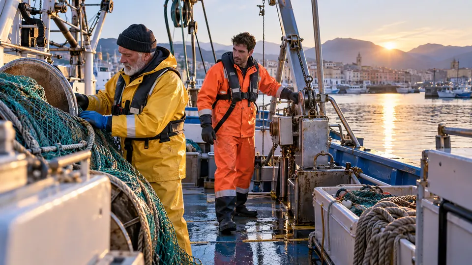 Scena illustrativa per Modulo specialistico SP2 – Pesca