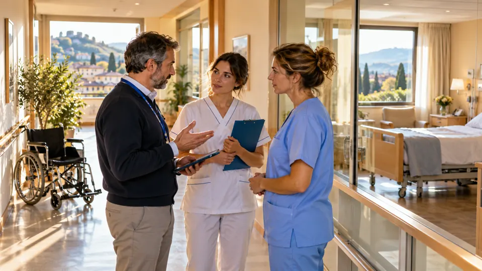Scena illustrativa per Modulo specialistico SP4 – Sanità residenziale